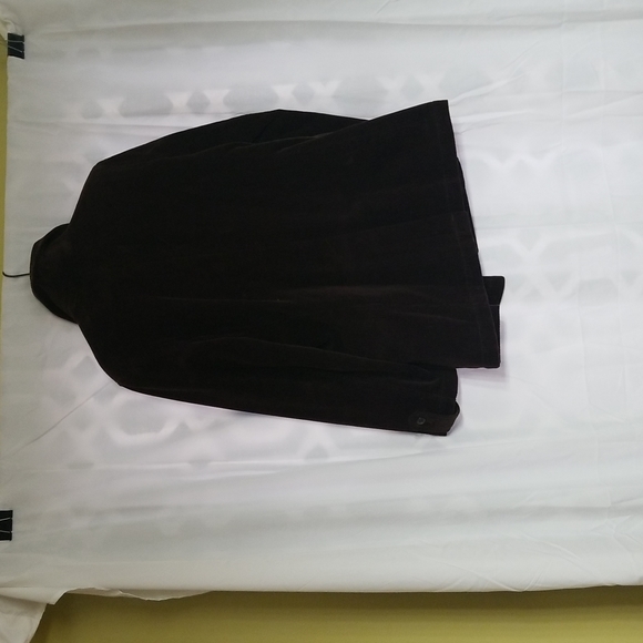 Gap corduroy double breasted jacket. Size small, mocha color. Pockets - Picture 3 of 3